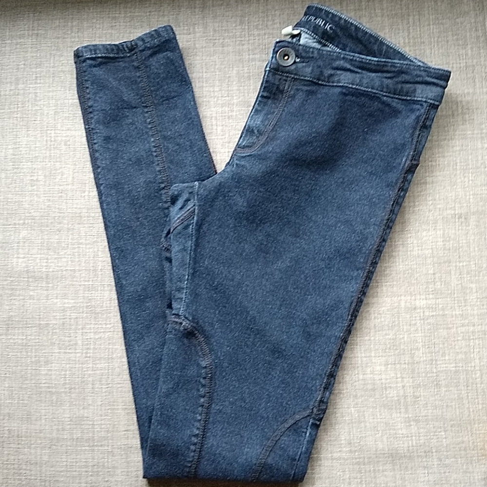 Banana Republic Dark Jean Jegging Tight Slim 27